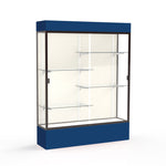 Ghent Spirit Floor Display Case Lighted, Aluminum Frame, 80