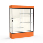 Ghent Spirit Floor Display Case Lighted, Aluminum Frame, 80