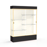 Ghent Spirit Floor Display Case Lighted, Aluminum Frame, 80
