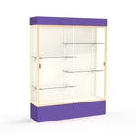 Ghent Spirit Floor Display Case Lighted, Aluminum Frame, 80