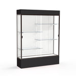 Ghent Spirit Floor Display Case Lighted, Aluminum Frame, 80