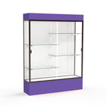 Ghent Spirit Floor Display Case Lighted, Aluminum Frame, 80