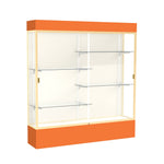 Ghent Spirit Floor Display Case Lighted, Aluminum Frame, 80