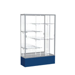 Ghent Spirit Floor Display Case, Unlighted, Aluminum Frame, 72