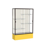 Ghent Spirit Floor Display Case, Unlighted, Aluminum Frame, 72