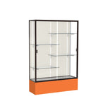 Ghent Spirit Floor Display Case, Unlighted, Aluminum Frame, 72