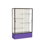 Ghent Spirit Floor Display Case, Unlighted, Aluminum Frame, 72