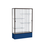 Ghent Spirit Floor Display Case, Unlighted, Aluminum Frame, 72
