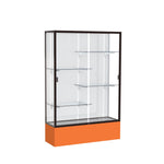 Ghent Spirit Floor Display Case, Unlighted, Aluminum Frame, 72