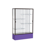 Ghent Spirit Floor Display Case, Unlighted, Aluminum Frame, 72