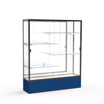 Ghent Spirit Floor Display Case, Unlighted, Aluminum Frame, 72