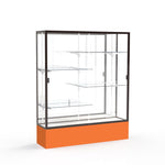 Ghent Spirit Floor Display Case, Unlighted, Aluminum Frame, 72