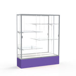 Ghent Spirit Floor Display Case, Unlighted, Aluminum Frame, 72
