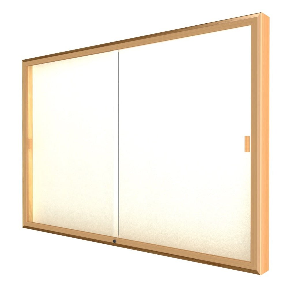 Ghent Legacy Bulletin Board Wall Display Case, Plaque Fabric Back, Champagne Aluminum Frame, 48"H x 72"W x 4"D (GHE - 88 - 4872PB - GD) - SchoolOutlet