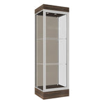 Ghent Edge Floor Display Case Lighted 6