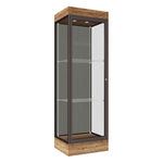 Ghent Edge Floor Display Case Lighted 6