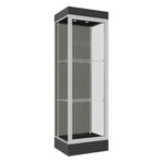 Ghent Edge Floor Display Case Lighted 6