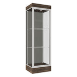 Ghent Edge Floor Display Case Lighted 6