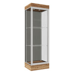 Ghent Edge Floor Display Case Lighted 6