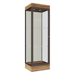 Ghent Edge Floor Display Case Lighted 6