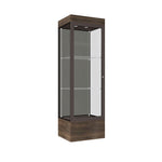 Ghent Edge Floor Display Case Lighted 12