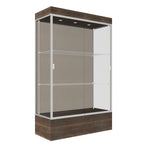 Ghent Edge Floor Display Case Lighted 12