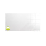 Ghent Aria Low Profile Glassboard, Magnetic, 4'H x 8'W, Horizontal, White (GHE - ARIASM48WH) - SchoolOutlet