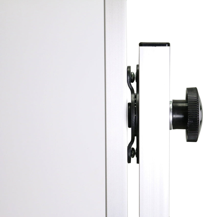 Ghent Reversible Cork Bulletin Board, Aluminum Frame, 3'H x 4'W (GHE - ARKK34) - SchoolOutlet