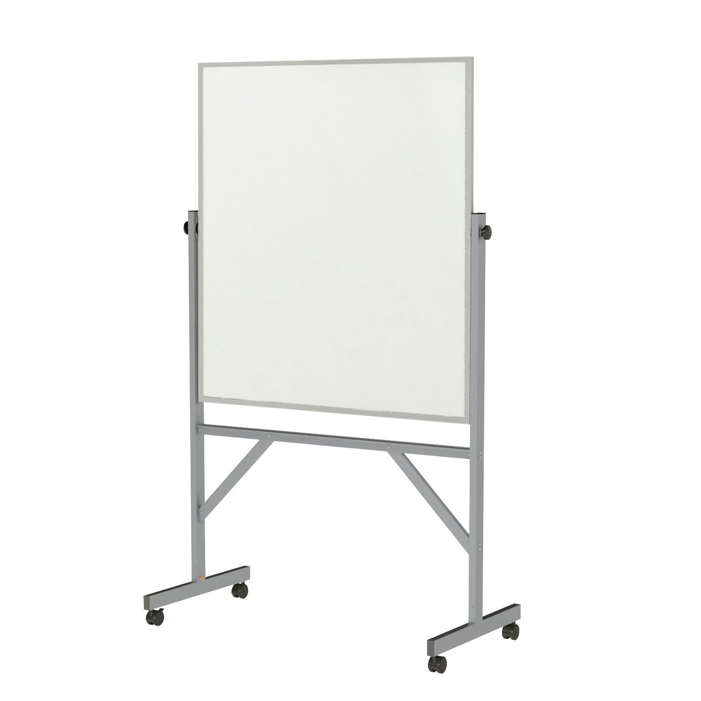 Ghent Reversible Porcelain Whiteboard, Aluminum Frame, Magnetic, 4'H x 3'W (GHE - ARM1M143) - SchoolOutlet