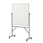 Ghent Reversible Whiteboard, Aluminum Frame, Non - Magnetic, 4'H x 3'W (GHE - ARMM43) - SchoolOutlet