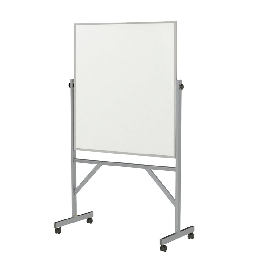 Ghent Reversible Whiteboard, Aluminum Frame, Non - Magnetic, 4'H x 3'W (GHE - ARMM43) - SchoolOutlet