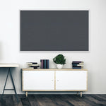 Ghent Fabric Bulletin Board, Satin Aluminum Frame, 18