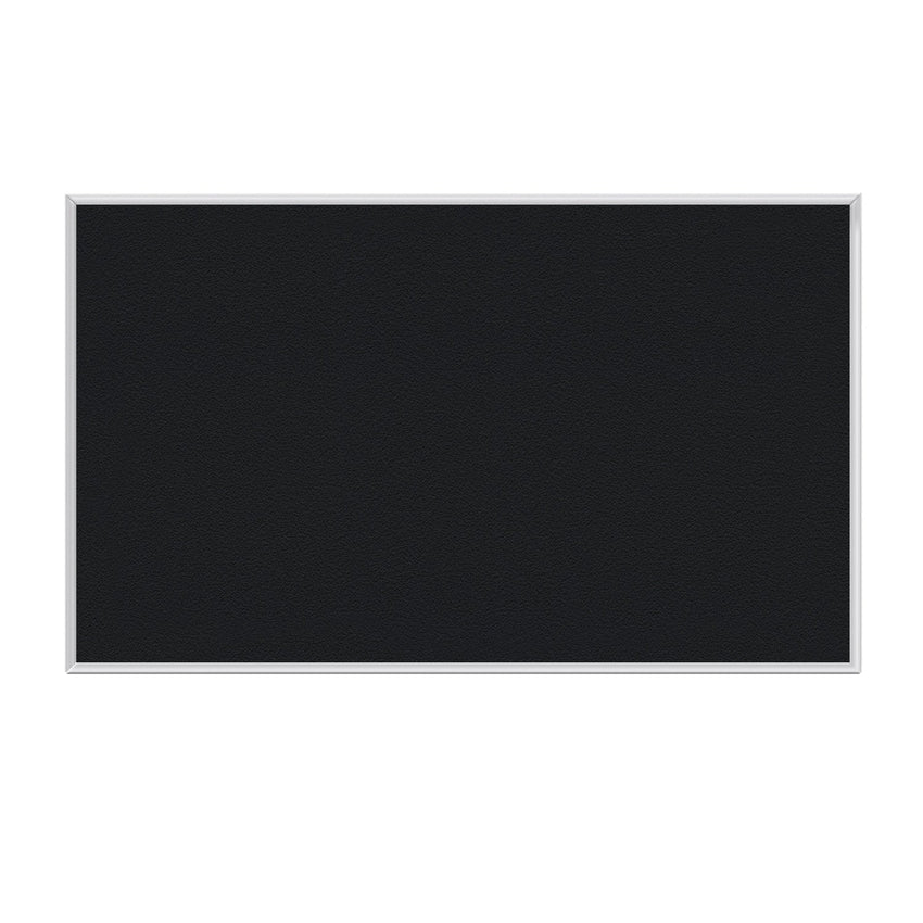 Ghent Fabric Bulletin Board, Satin Aluminum Frame, 4’H x 10’W (GHE - AT410FXX) - SchoolOutlet