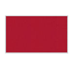 Ghent Fabric Bulletin Board, Satin Aluminum Frame, 4’H x 10’W (GHE - AT410FXX) - SchoolOutlet