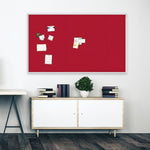 Ghent Fabric Bulletin Board, Satin Aluminum Frame, 4'H x 12'W (GHE - AT412FXX) - SchoolOutlet