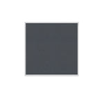 Ghent Fabric Bulletin Board, Satin Aluminum Frame, 4'H x 4'W (GHE - AT44FXX) - SchoolOutlet