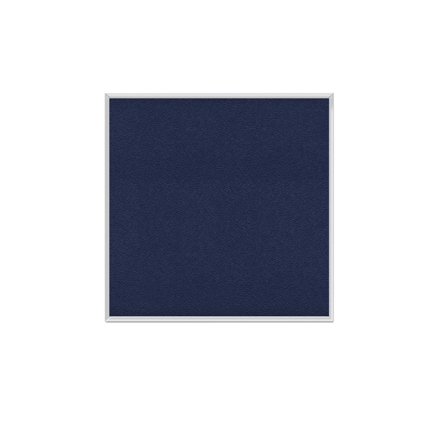 Ghent Fabric Bulletin Board, Satin Aluminum Frame, 4'H x 4'W (GHE - AT44FXX) - SchoolOutlet