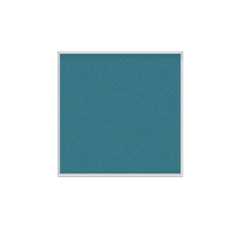 Ghent Fabric Bulletin Board, Satin Aluminum Frame, 4'H x 4'W (GHE - AT44FXX) - SchoolOutlet