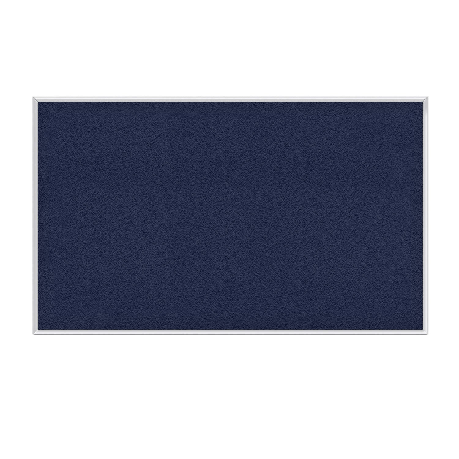 Ghent Fabric Bulletin Board, Satin Aluminum Frame, 4’H x 5’W (GHE - AT45FXX) - SchoolOutlet