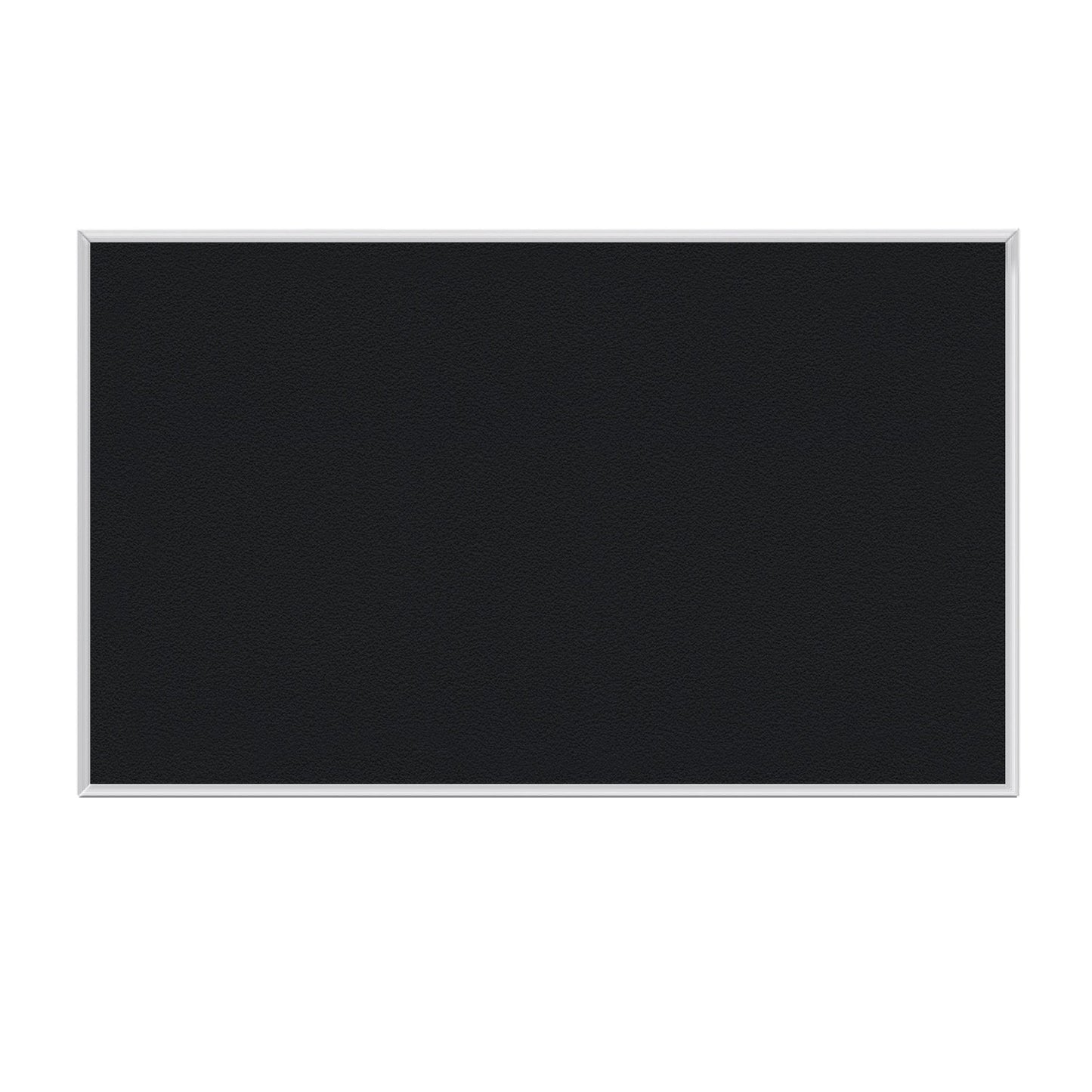 Ghent Fabric Bulletin Board, Satin Aluminum Frame, 4’H x 5’W (GHE - AT45FXX) - SchoolOutlet