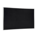 Ghent Recycled Bulletin Board, Satin Aluminum Frame, 2'H x 3'W (GHE - ATR23 - XX) - SchoolOutlet