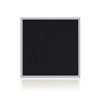 Ghent Recycled Bulletin Board, Satin Aluminum Frame, 4'H x 4'W (GHE - ATR44 - XX) - SchoolOutlet