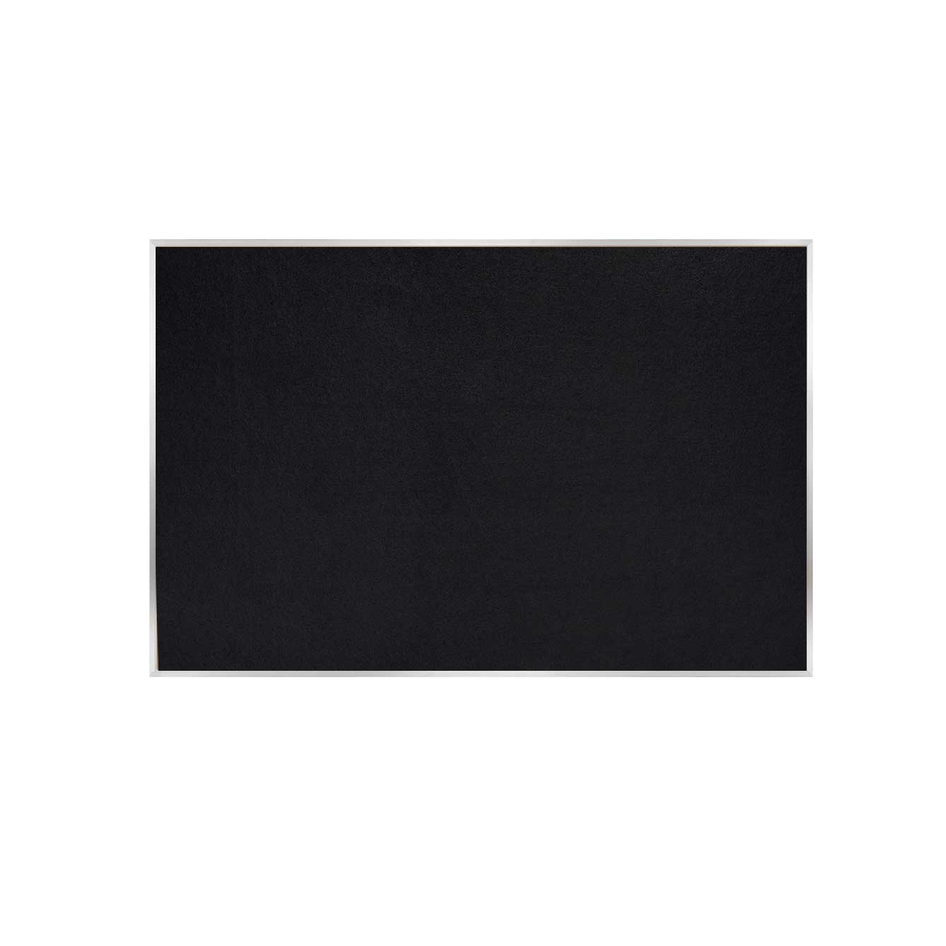 Ghent Recycled Bulletin Board, Satin Aluminum Frame, 4'H x 6'W (GHE - ATR46 - XX) - SchoolOutlet