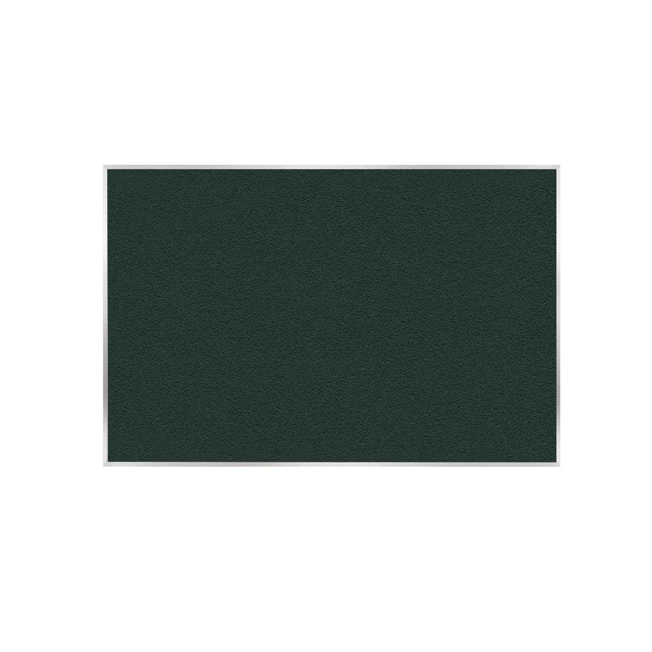 Ghent Vinyl Bulletin Board, Satin Aluminum Frame, 4'H x 12'W (GHE - AV412 - XXX) - SchoolOutlet
