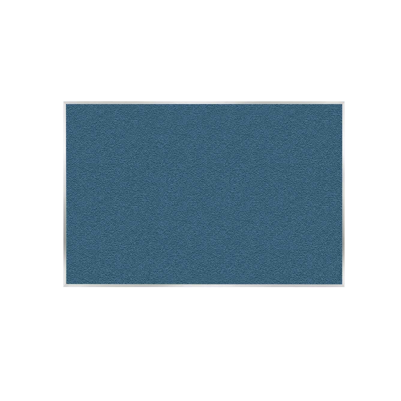 Ghent Vinyl Bulletin Board, Satin Aluminum Frame, 4'H x 12'W (GHE - AV412 - XXX) - SchoolOutlet