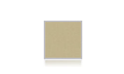 Ghent Vinyl Bulletin Board, Satin Aluminum Frame, 4'H x 4'W (GHE-AV44-XXX)