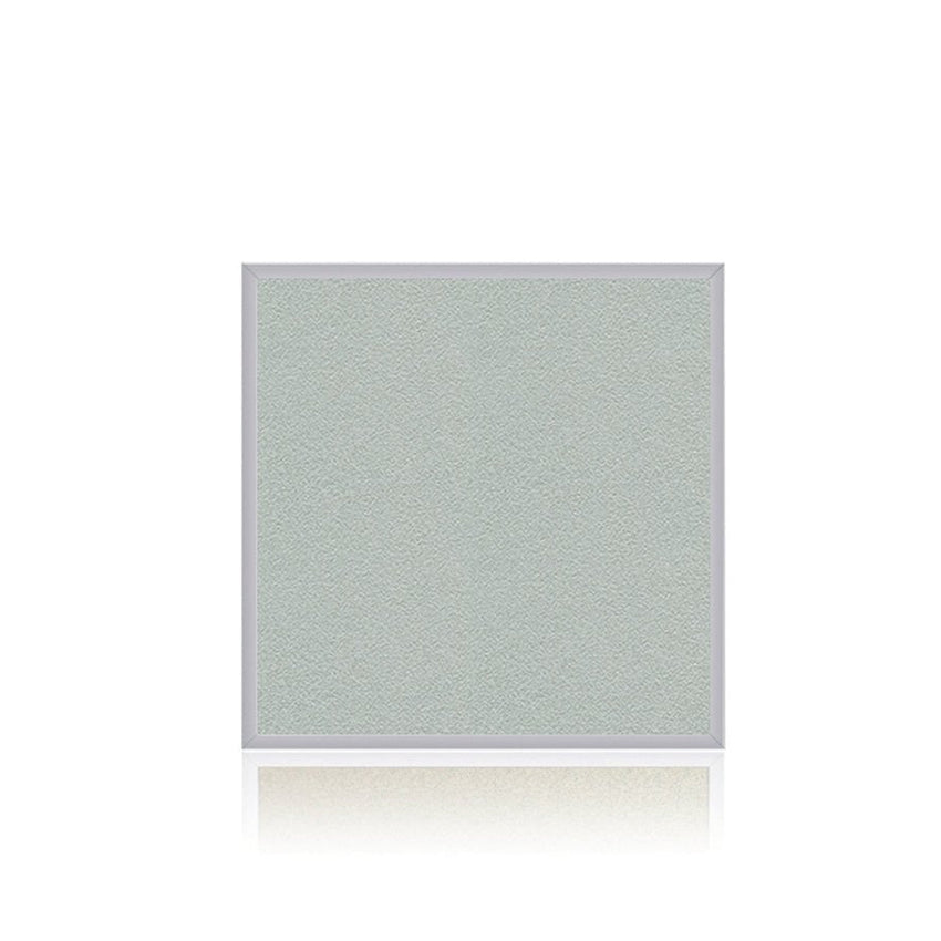 Ghent Vinyl Bulletin Board, Satin Aluminum Frame, 4'H x 4'W (GHE - AV44 - XXX) - SchoolOutlet