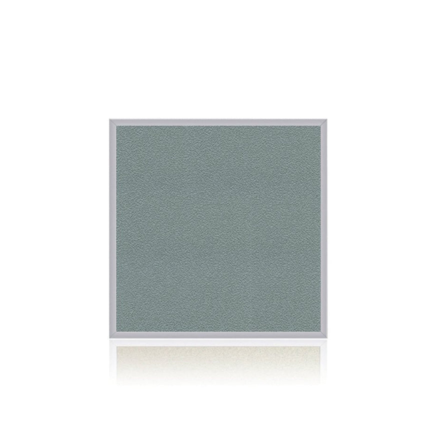 Ghent Vinyl Bulletin Board, Satin Aluminum Frame, 4'H x 4'W (GHE - AV44 - XXX) - SchoolOutlet