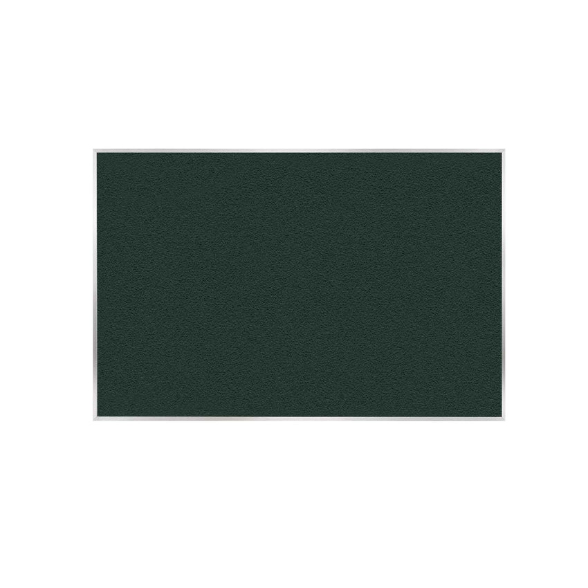 Ghent Vinyl Bulletin Board, Satin Aluminum Frame, 4'H x 6'W (GHE - AV46 - XXX) - SchoolOutlet