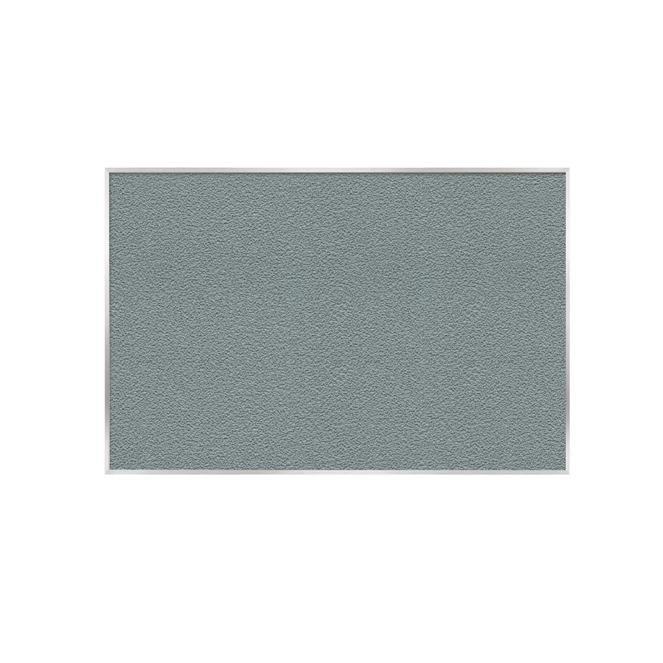 Ghent Vinyl Bulletin Board, Satin Aluminum Frame, 4'H x 6'W (GHE - AV46 - XXX) - SchoolOutlet